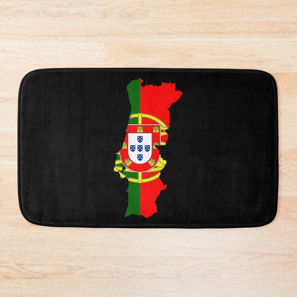 Item preview, Flag Map of Portugal designed and sold by feether-store.