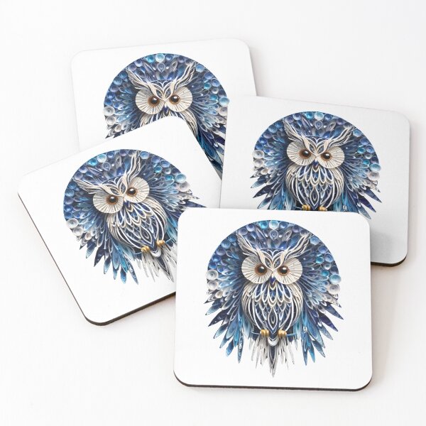 Item preview, Owl in dark night designed and sold by BotunPeony.