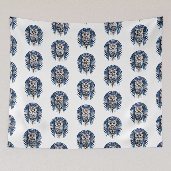 Item preview, Owl in dark night designed and sold by BotunPeony.
