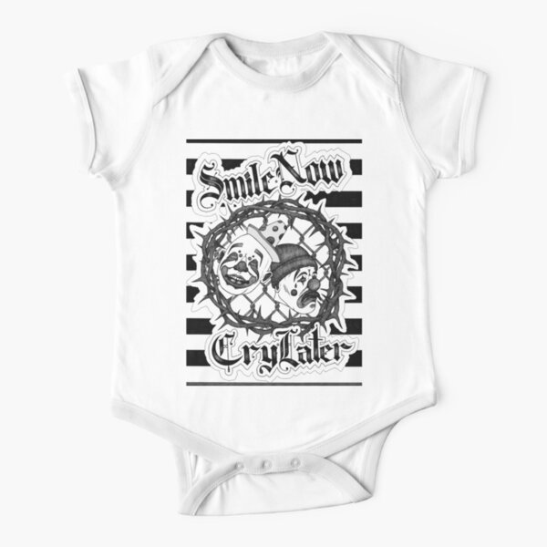 Smile Now Cry Later Short Sleeve Baby One-Piece for Sale