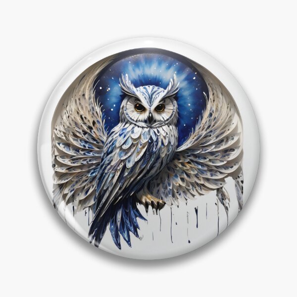 Item preview, Owl in dark night designed and sold by BotunPeony.