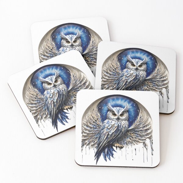 Item preview, Owl in dark night designed and sold by BotunPeony.