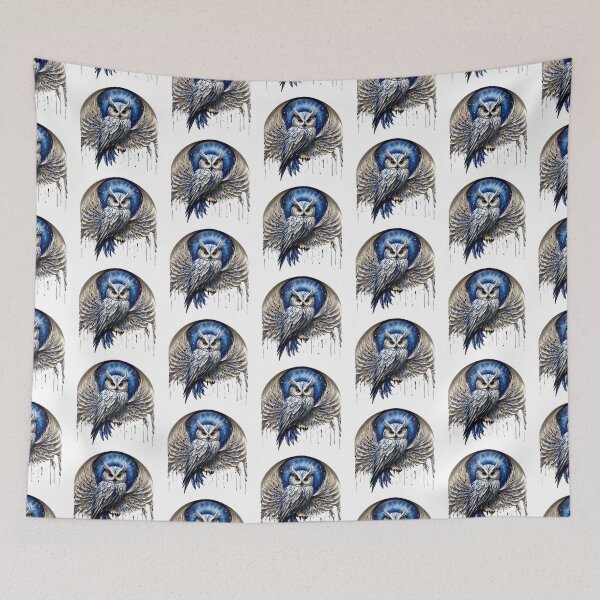 Item preview, Owl in dark night designed and sold by BotunPeony.
