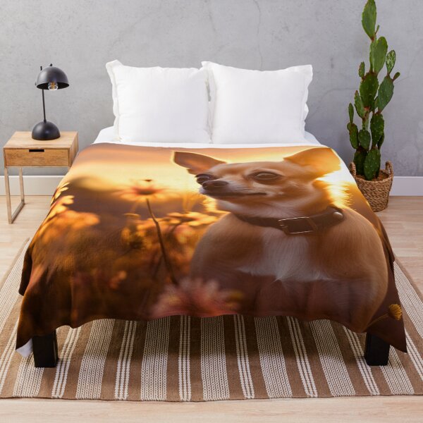 Item preview, Cute chihuahua dog breed in nature photography designed and sold by NBSStore.