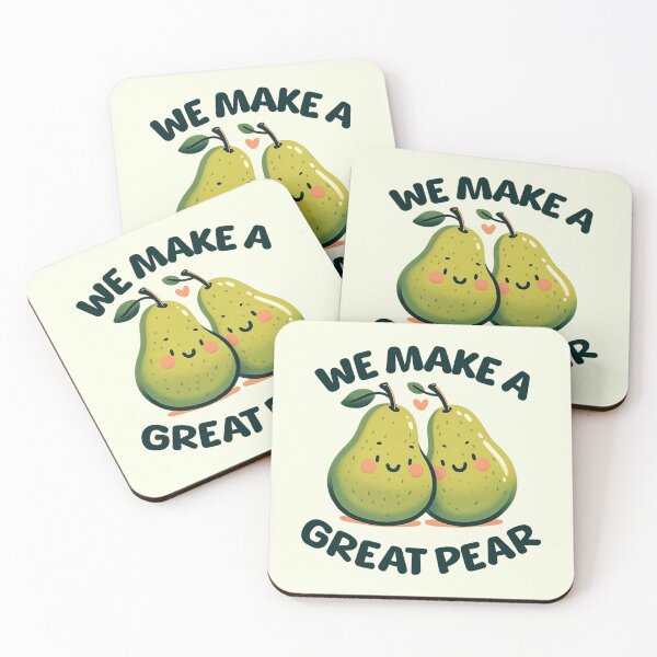 Item preview, We Make a Great Pear: Perfect Match Pear Pun designed and sold by NexaArts.