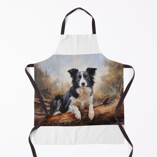 Item preview, Border Collie in forest designed and sold by PetsArt.