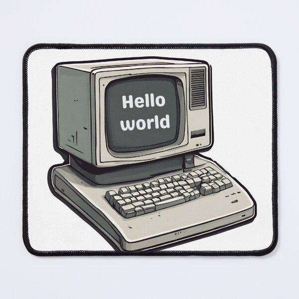 Item preview, Hello world  designed and sold by SmSm Main Street.
