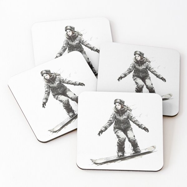 Artikelvorschau, Snowboard-Mädchen entworfen und verkauft von Krieghorn.