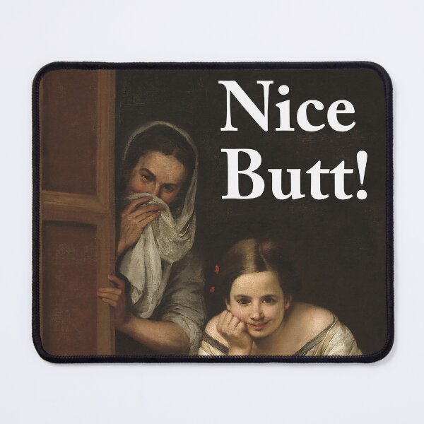 Item preview, Funny Bathroom Wall Art. Nice Butt, Midcentury Style, Poster Print, Toilet Humor, Amusing Gift, Funny Bathroom Signs designed and sold by iooii.