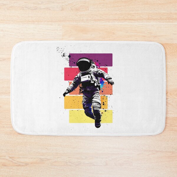 Item preview, Cosmic Freedom: Retro Illustration of the Floating Astronaut designed and sold by BubblyDelight.