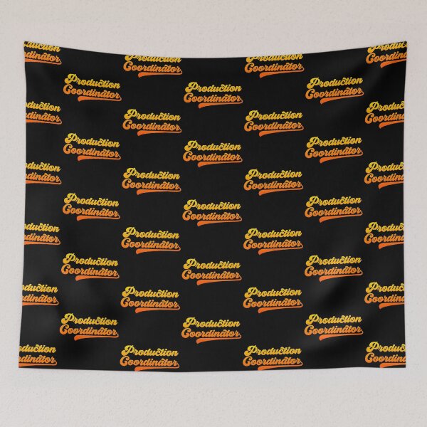 Item preview, Groovy Production Coordinator - Fire Orange Gradient designed and sold by NermilioDesigns.