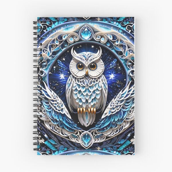 Item preview, Owl in dark night designed and sold by BotunPeony.