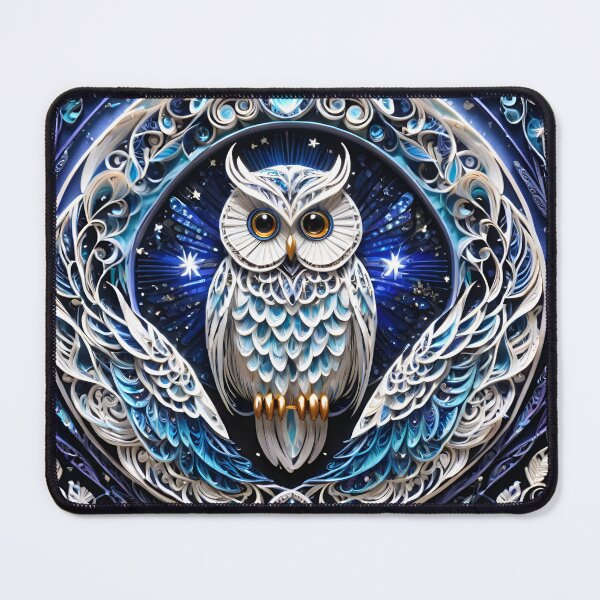 Item preview, Owl in dark night designed and sold by BotunPeony.
