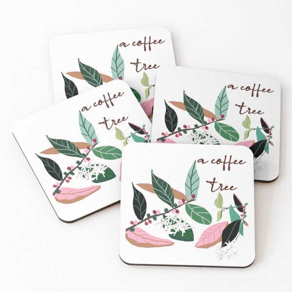 Item preview, a coffee  tree, hand drawing designed and sold by zzzozzo.