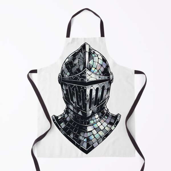 Item preview, Mosaic Glass Medieval Knight Helmet designed and sold by SCG-designs.