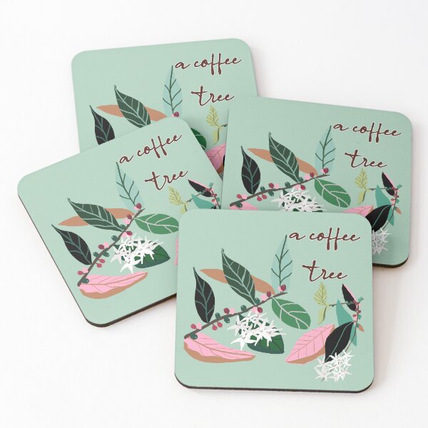 Item preview, a coffee  tree, hand drawing designed and sold by zzzozzo.
