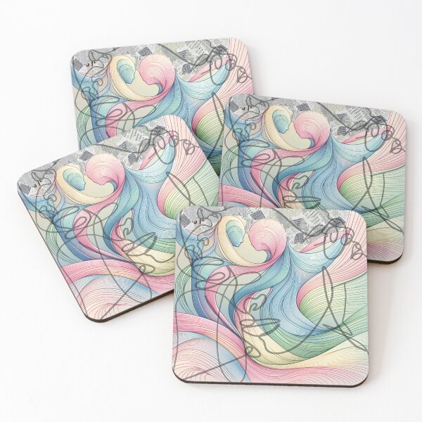 Item preview, Pastel faces news designed and sold by YolyArtdesign.
