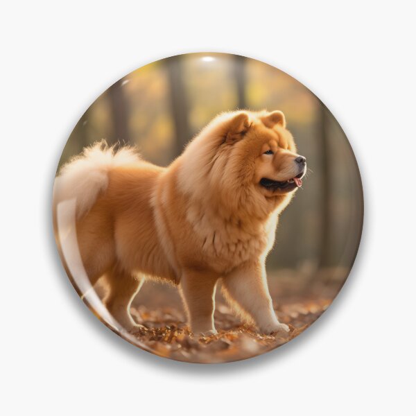 Item preview, Cute chow chow dog breed in nature photography designed and sold by NBSStore.
