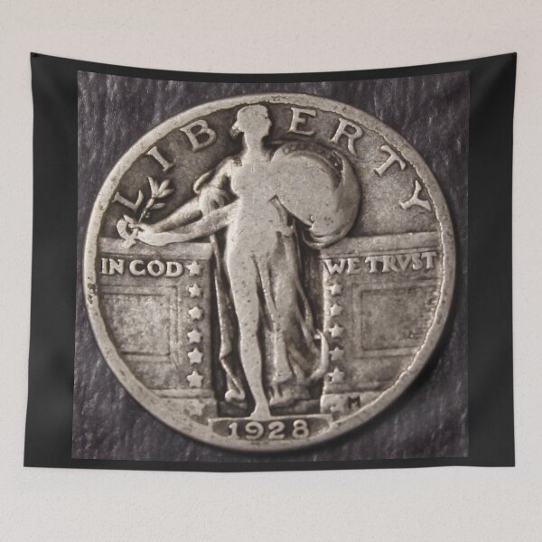 Item preview, 1923 Silver Standing Liberty Quarter VG designed and sold by coinsxcrochet.