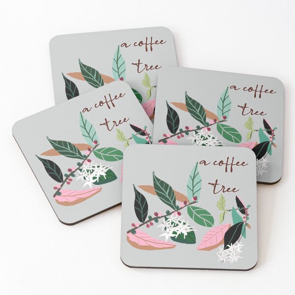 Item preview, a coffee  tree, hand drawing designed and sold by zzzozzo.