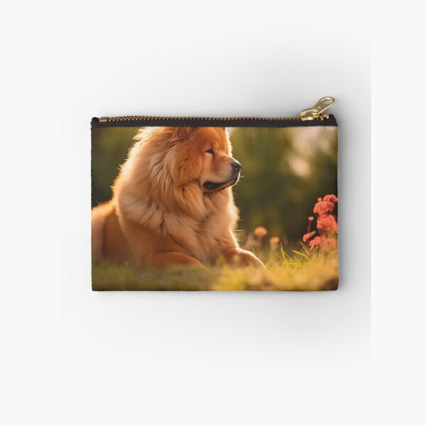 Item preview, Cute fluffy chow chow dog breed in nature photography designed and sold by NBSStore.