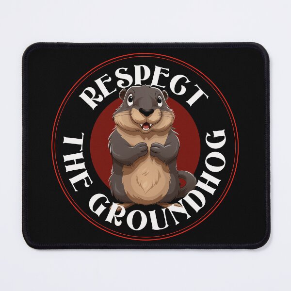 Item preview, Respect The Groundhog Punxsutawney Phil Roundel designed and sold by ZeptepiTrends.
