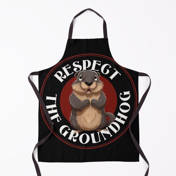 Item preview, Respect The Groundhog Punxsutawney Phil Roundel designed and sold by ZeptepiTrends.