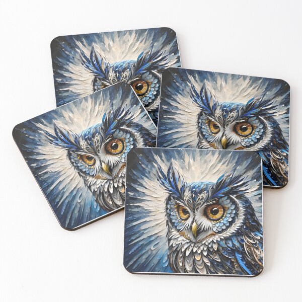 Item preview, Owl in dark night designed and sold by BotunPeony.