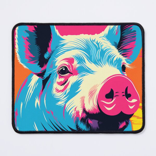 Item preview, Pop Art Pig Extravaganza - Gorgeous Pig Art designed and sold by GreenSlate.