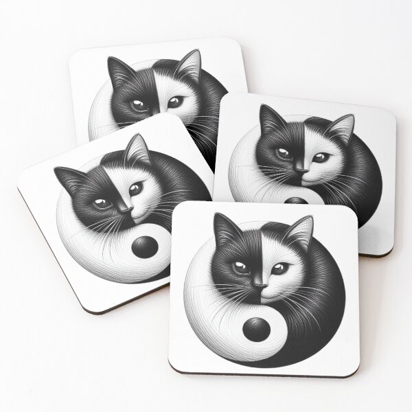 Item preview, YingYang Cats designed and sold by Egodigital.