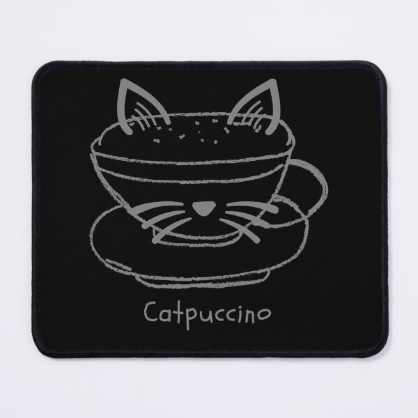 Item preview, Catpuccino, Coffee is a hug in a mug, Life begins after coffee, It's coffee o'clock! It has a positive effect on health. designed and sold by attakorn.