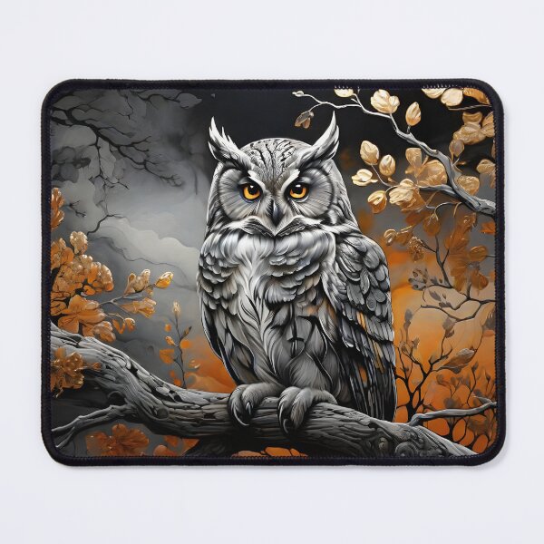Item preview, Wise Owl Under the Moonlit Sky designed and sold by ShePrompts.
