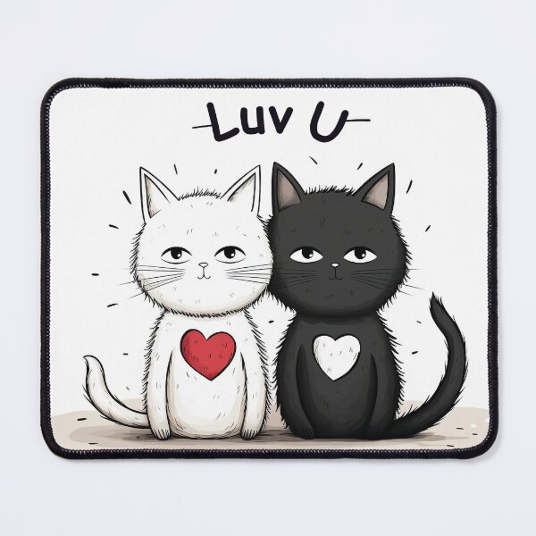 Item preview, Cat ( Luv U ) designed and sold by Ryslissa.