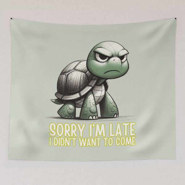 Item preview, Tortoise's Honest Admission designed and sold by RuyaFab.