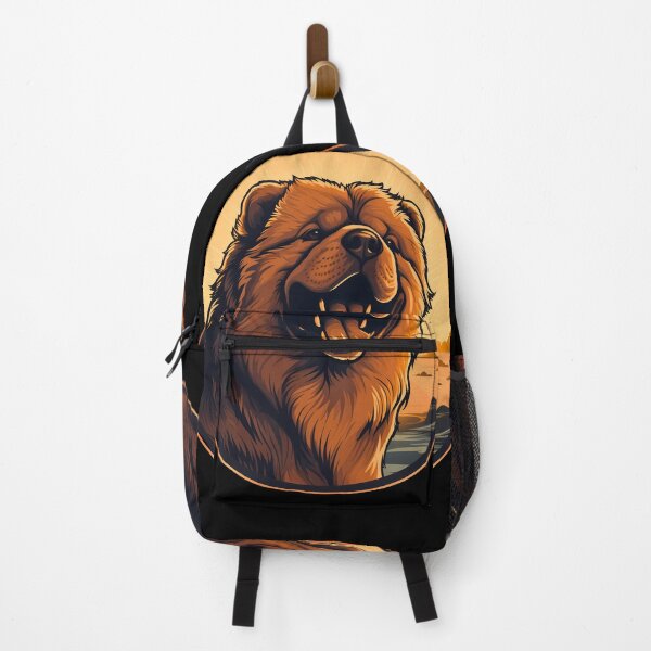 Item preview, Cute chow chow fluffy large dog breed illustration designed and sold by NBSStore.