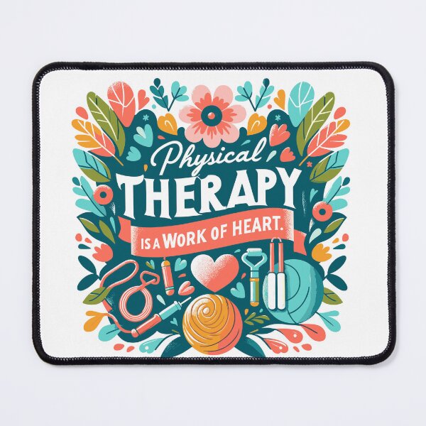 Item preview, Physical Therapy is a Work of Heart designed and sold by TeesYouWant.