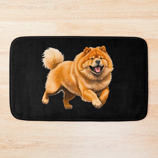 Item preview, Cute chow chow fluffy large dog breed illustration designed and sold by NBSStore.
