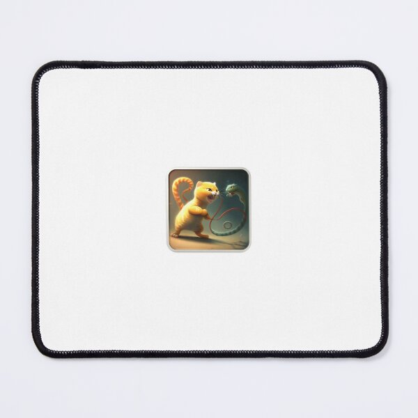 Item preview, A cat fighting with a snake designed and sold by liugr-dl.