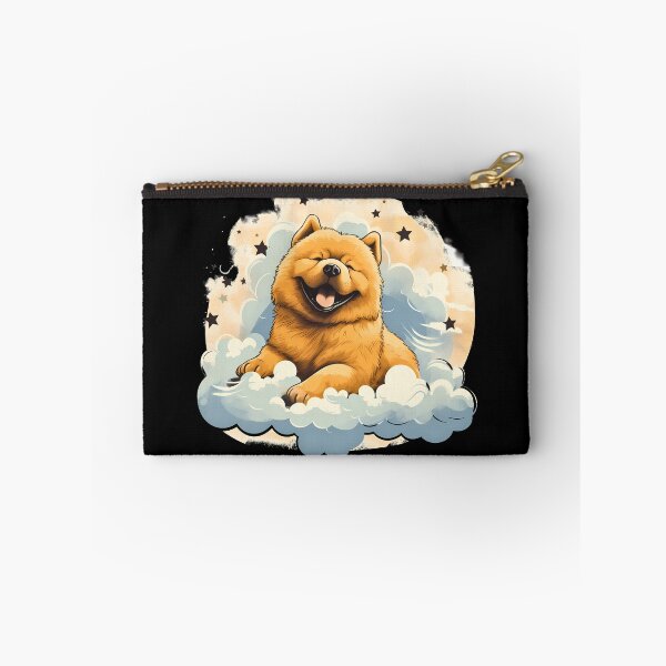 Item preview, Cute chow chow fluffy dog breed puppy illustration designed and sold by NBSStore.