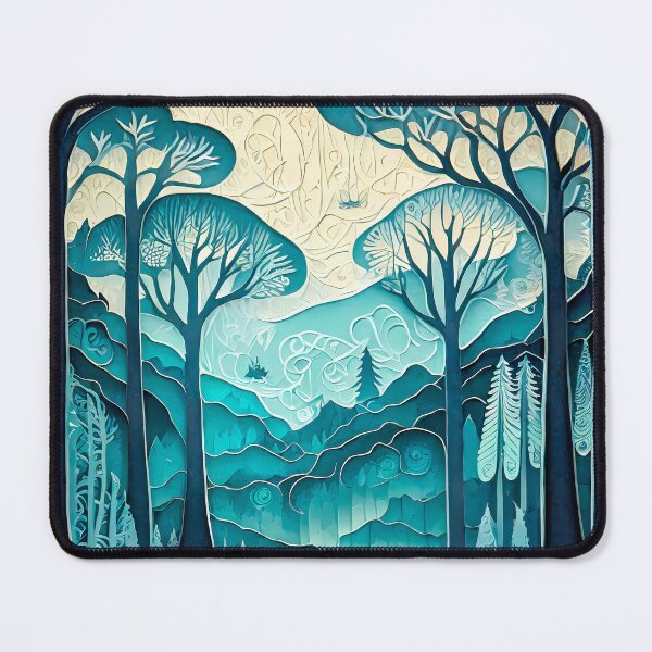 Item preview, Mystical Forest Silhouette designed and sold by creativekrish.