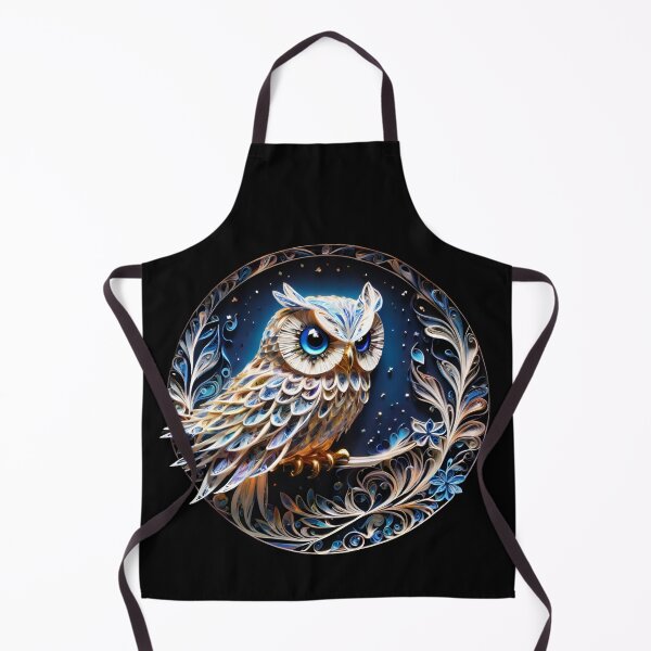 Item preview, Owl in dark night designed and sold by BotunPeony.