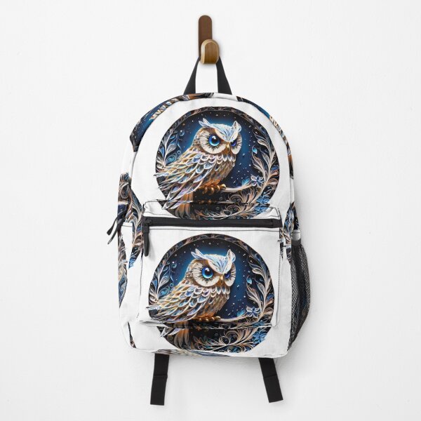 Item preview, Owl in dark night designed and sold by BotunPeony.