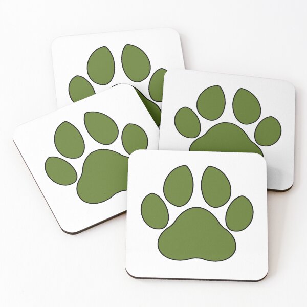 Item preview, Green Paw Print designed and sold by ABsStuff.