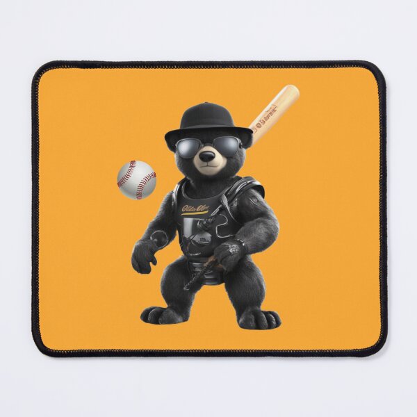 Item preview, The Cool Bear's Playful Game a Baseball designed and sold by ALITTLETOWN.
