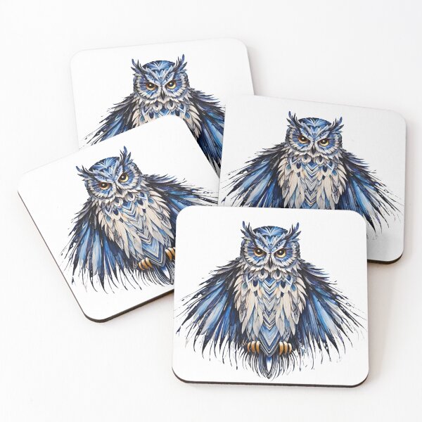 Item preview, Owl in dark night designed and sold by BotunPeony.