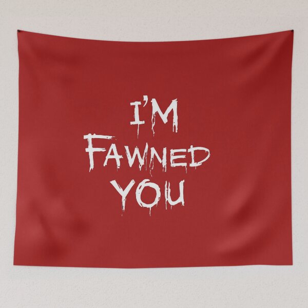 Item preview, Fawn Over You - Romantic Deer Pun Art designed and sold by Emaga Digital Studio.