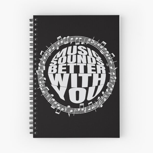 Item preview,  Music Sounds Better With You | Musicians gift designed and sold by paulo silveira.