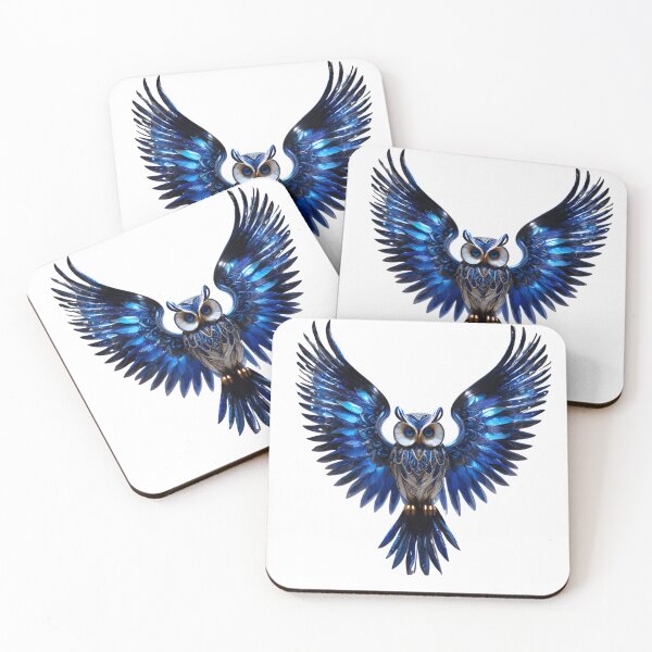 Item preview, Owl in dark night designed and sold by BotunPeony.