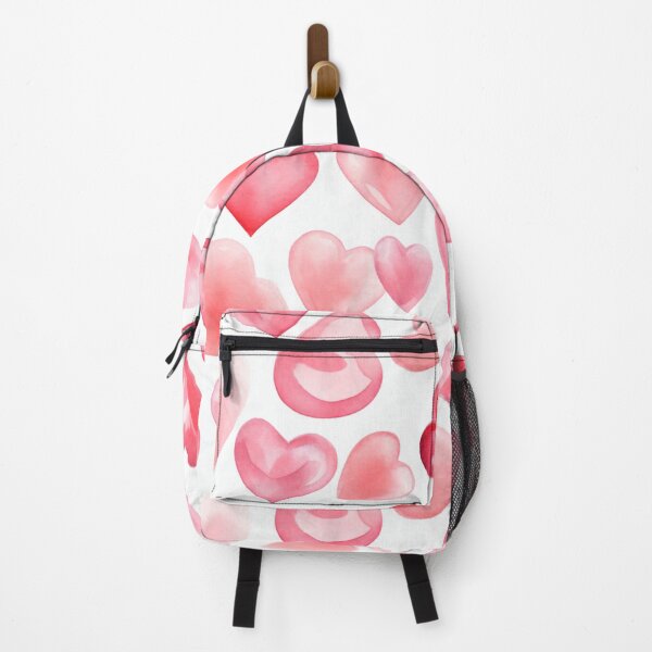 Item preview, Valentine's Day Red Heart Watercolor Pattern designed and sold by graphicmeyou.