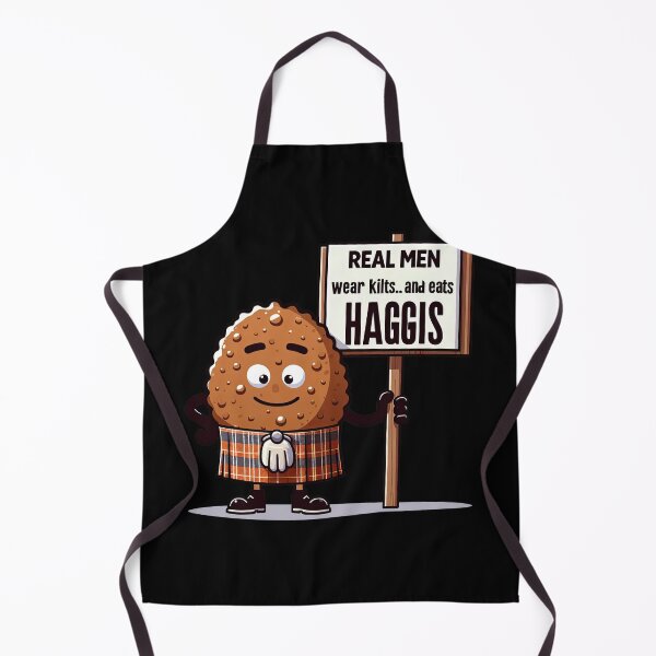 Item preview, Kilt-Wearing Haggis Tee - Funny Scottish Foodie Design Scottish Haggis Fun Gift designed and sold by MAPDDesigns.